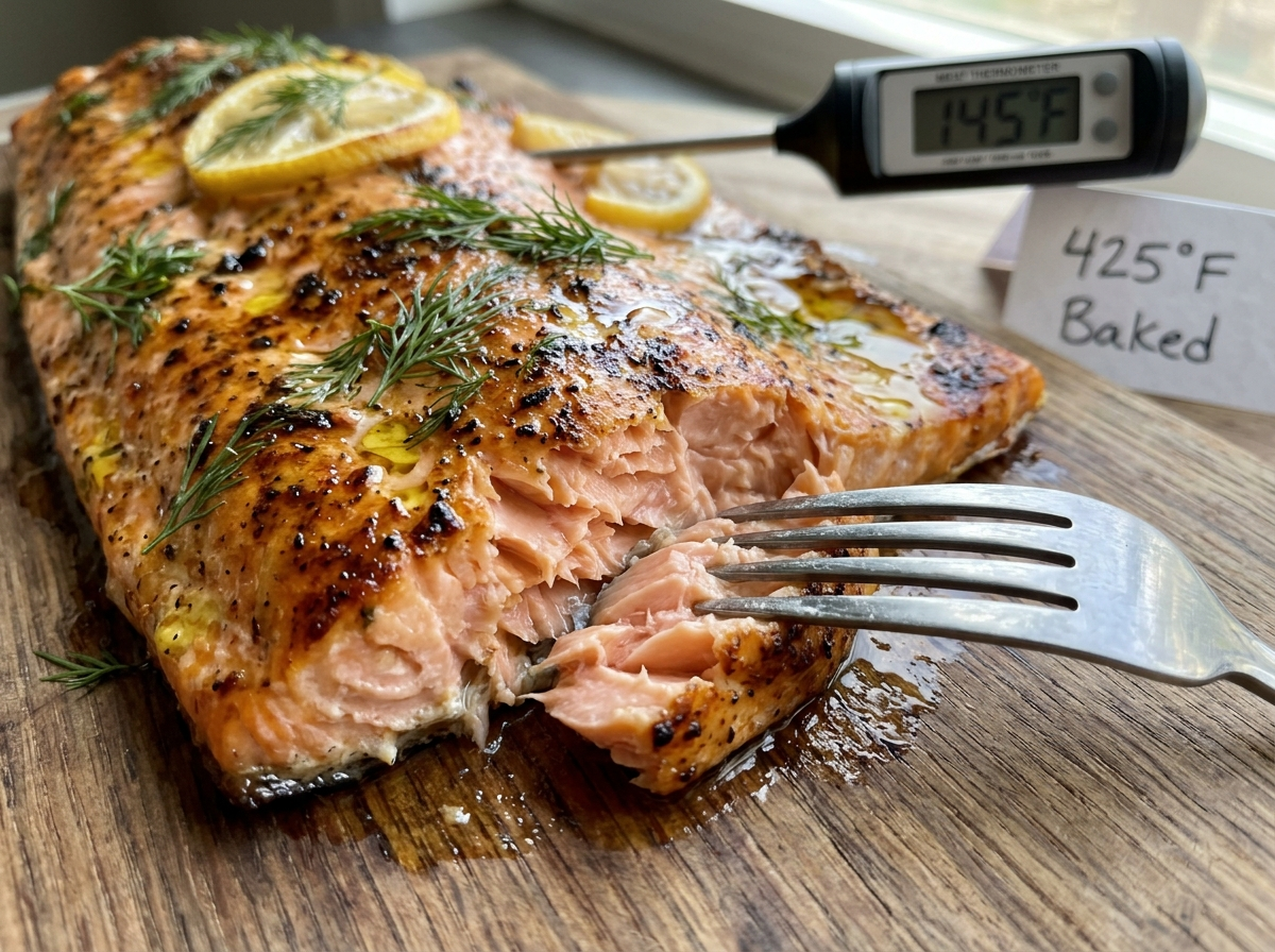 How Long to Bake Salmon at 425°F