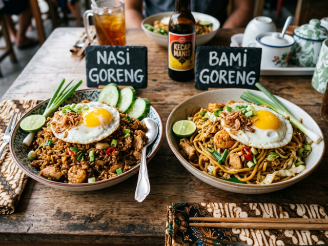 Bami Goreng vs Nasi Goreng