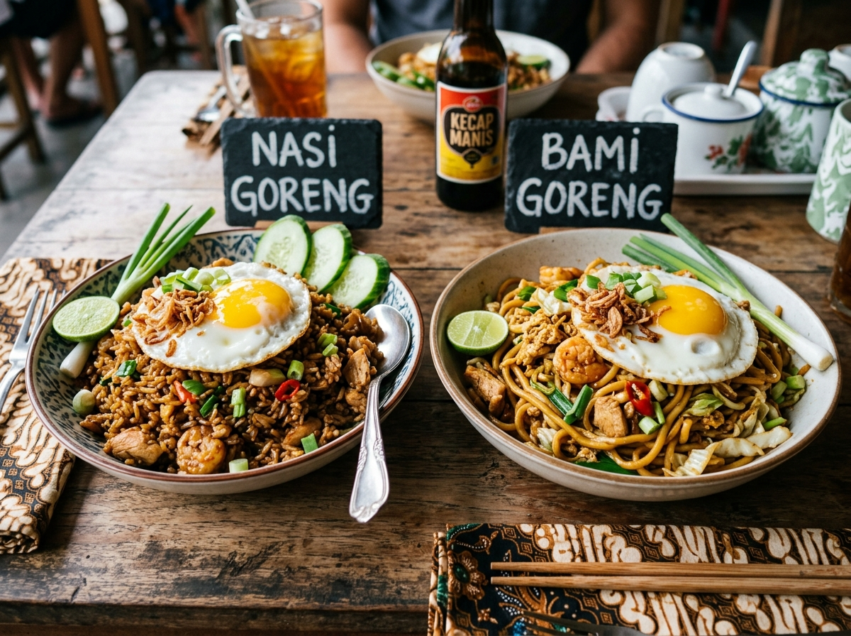 Bami Goreng vs Nasi Goreng — A Simple Breakdown