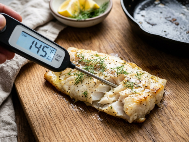 Cooked Cod Temperature
