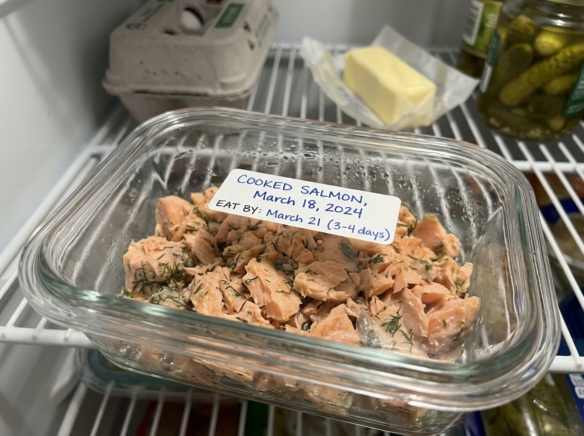 Cooked Salmon in Fridge: How Long Is It Safe?