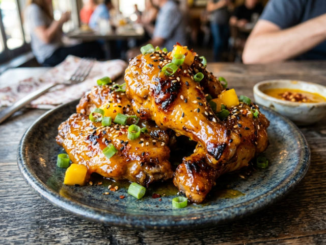 Dan Phelps Mango Sticky Wings