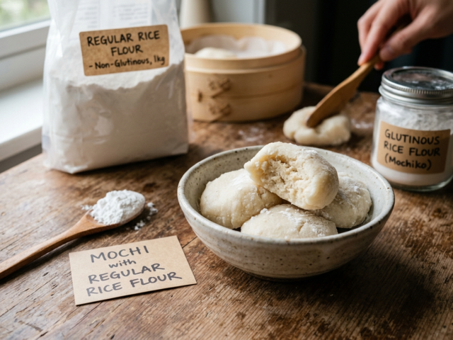 Can You Make Mochi with Regular Rice Flour