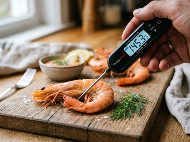 Shrimp Internal Temperature